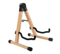 ERINGOGO Support De Guitare Bois Stand Acoustique Avec Cadre Pour Guitare Ukulélé Et Violon Design Naturel Et Stable Pour Musiciens