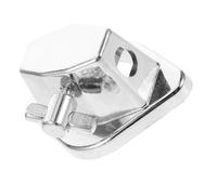 ERINGOGO Support de Jambe pour Batterie Réglable avec Amortisseur Silencieux Pied de Grosse Caisse et Fixation pour Rack de Tambour et Portable pour Batteurs Débutants et