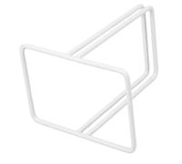 ERINGOGO Support de Net en Fer Support Mural pour Grille de Table Clip d'écran de Bureau Pince pour cloison de Bureau Clip de Panneau Polyvalent Pince de séparation de Bureau Le Fer Blanche