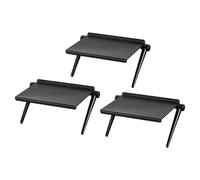 ERINGOGO Support de Rangement pour Écran 3 Pièces en Plastique Robuste 164 X 113 CM Étagère Multifonction pour Routeur sans Fil et Box TV Meuble TV Compact pour Organisation Maison