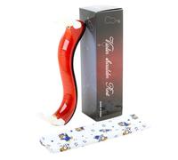 ERINGOGO Support D'épaule pour Violon en Érable Tiger, Repose-épaulière Confortable Rouge Chiffon Nettoyant Ours, Accessoire Pratique pour Violon Adulte et Maintien Épaule