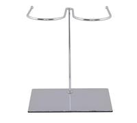 ERINGOGO Support Dexposition pour Acier Inoxydable Argenté Rack Spécial pour Boutique de Chaussures Maintien Stable et Soignée pour Féminines