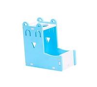 ERINGOGO Support Distributeur d'eau Suspendu pour Hamster Fontaine à Eau et Mangeoire en pour Petits Animaux Compatible Hamsters Cochons d'Inde et