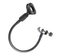 ERINGOGO Support Microphone Rotatif C-type avec Tube Souple Ajustable Rangement Compact et Stable pour Microphone à Condensateur Noir