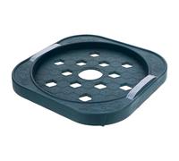 ERINGOGO Support Mobile pour Bouteille de Gaz roulettes Pivotantes 360°, Plateau en Plastique Résistant, Base Ronde Pratique pour Réservoir de Gaz Cuisine, Rangement et Déplacement