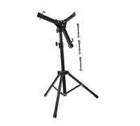 ERINGOGO Support Pliant pour Caisse Claire avec Larges Antidérapants Rack de Rangement Robuste pour Batterie Support Instrument Silencieux Noir Pratique pour Exercices