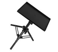 ERINGOGO Support Trépied pour Projecteur Réglable 30-50 Cm, Petit Plateau en Fer et Abs, Support Multifonction pour Vidéoprojecteur et Ordinateur Portable, Home Cinéma et Diffusion