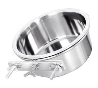 ERINGOGO Suspendu Inoxydable pour Animaux de Compagnie Amovible pour Design Durable Facile