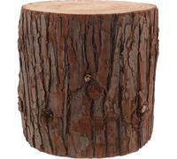 ERINGOGO Table d'Appoint en Souche d'arbre Sculptée Présentoir en Bois Massif pour Décoration Intérieure et Support Bois à Décorer Table Basse Rustique pour Salon