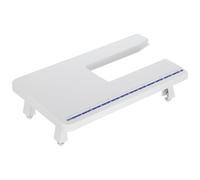 ERINGOGO Table D'extension Réduit L'accrochage du Tissu en Plastique Blanc Brother Jk17b Ja001 Ja007 Jv1400, Surface 38,8x23,5 Cm pour Machine à Coudre pour Projets de Toutes Tailles