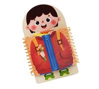 ERINGOGO Tableau Activités Montessori pour Éducatif de Voyage Planche Occupée à Motricité Fine pour Apprentissage et Développement Sensoriel