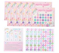 ERINGOGO Tableau de Propreté pour Garçon et Fille avec Autocollants Réutilisables Design et Sécurisé Support pour Routine Dapprentissage Pot