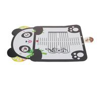 ERINGOGO Tableau Musical à Cinq Lignes Portable Forme de Panda Cartes Apprentissage Théorie Musicale pour Garçon Fille Outil Pédagogique Mobile pour Reconnaissance des Notes