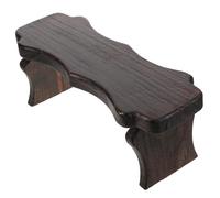 ERINGOGO Tabouret en Bois Massif de Style Japonais Petit Repose-Pieds Portable pour Maison et Bureau Tabouret Rustique Rond Vintage Marchepied Solide pour Salon et Chambre