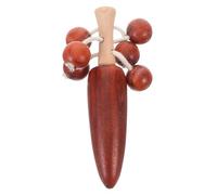 ERINGOGO Tambour en Bois pour Tout-petits, Motif Dessin Animé, Petit Format, Léger et Portable, Anneau de Dentition, Développement Sensoriel et Coordination Œil-main, Musical Éducatif