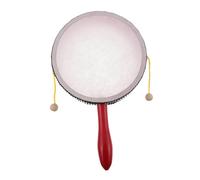 ERINGOGO Tambour Percussion Garçon Fille Rouge Instrument Musical Main et Sûr Éducatif Précoce pour Garçons et Filles Cadeau Garçon Fille