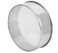 ERINGOGO Tamis Jardin Acier Inoxydable Maille Ronde Résistant pour Tamisage Terre Pellets Graines Léger pour Jardinage Maison Balcon Serre