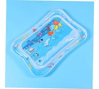 ERINGOGO Tapis de Jeu Gonflable pour Coussin Eau Éducatif et Durable Motif Requin Tapis de Motricité pour Renforcement Musculaire Intérieur et Extérieur