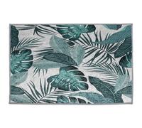 ERINGOGO Tapis de Sol Carré Polyester Décoratif en Feuille de Plantain Vert | 1 Pièce, Toucher Confortable et Finition Soignée, Chambre et Pendaison de Crémaillère, Style Créatif