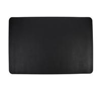 ERINGOGO Tapis de Souris en Cuir Noir Antidérapant Haute Performance pour Bureau et Maison, Tapis de Clavier Large et Réutilisable Design Simple et Élégant