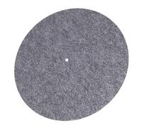 ERINGOGO Tapis Platine Feutrine Gris Antidérapant pour Vinyle Protège Disque Vinyle Rayures Améliore Qualité Sonore et Réduit Bruit