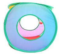 ERINGOGO Tente Pliable pour Chat et Petit Animal Respirante avec Cube Confortable Maison de Jeu Intérieure et Extérieure pour Lapin Hamster et Chat Abri Sûr et Spacieux