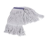 ERINGOGO Tête de Balai à Franges Amovible en Fil de Coton Blanc, Recharge Lavable pour Sols Secs et Humides, Séchage Rapide, Compatible Balai Standard, Usage Domestique et Professionnel