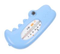 ERINGOGO Thermomètre Bain Bébé Dessin Animé Crocodile Bleu, Indicateur Précis De Température De L'eau, Mesure Rapide, Plastique Sécurisé Pour Usage Nouveau-né, Salle De Bain Nourrisson