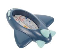 ERINGOGO Thermomètre de Bain Né Jauge Précise de Température Eau Écran Facile à Lire Sécurité Garçon Fille Usage Multiple à Domicile Modèle Avion Bleu Foncé