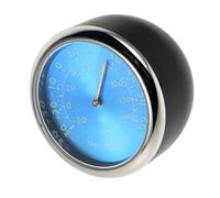 ERINGOGO Thermomètre Voiture Intérieur Numérique Bleu Horloge Quartz Jauge De Température Pour Tableau De Bord
