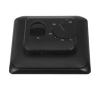 ERINGOGO Thermostat Chauffage au Sol Thermostat Électrique pour Chauffage au Sol Non Programmable Bouton Rotatif PC Noir Ac16a 95-240 V
