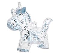 ERINGOGO Tirelire Licorne Transparente Cartoon Forme de Cochon Boîte de Rangement Jouets Adorable Cadeau Bapteme pour Garçon Fille Garçons et Filles