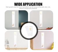 ERINGOGO Toise Murale Croissance Pour Garçon Et Filles 7-18 Ans, Tableau Mesure Hauteur En Toile Épaisse, Décoration Chambre Garçon Fille, Courbe De Croissance Mural, Règles Murales Tailles Évolutives