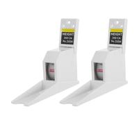 ERINGOGO Toise Murale Télescopique 2m en Abs et Fer, Règle de Hauteur Portable 2pcs avec Échelle Claire, Design Mural Gain de Place pour Garçon et Filles et Adultes en Pédiatrie