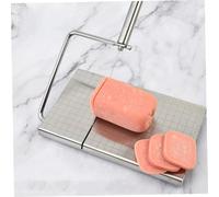 ERINGOGO Trancheuse Fromage Acier Inoxydable avec Fil pour Découpes Précises Robuste et Facile à Nettoyer Outil Multifonction pour Fromage Jambon et Beurre Usage Domestique
