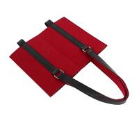 ERINGOGO Transporteur Feutre pour Bouteilles de Vin avec Poignée Portable Rigide et Élégant pour Coffret Bouteille Vin pour Fêtes et Voyages