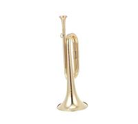 ERINGOGO Trompette pour Étudiants Doré Instrument Musical Durable pour Débutants Utile pour Orchestre Scolaire et Décoration de Bureau