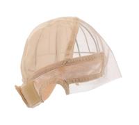 ERINGOGO U-shaped Elastic Lace Front Wig Cap With Adjustable Straps Stretchable Mesh Hair Net For Women Secure Fit Hair Weaving Supplies