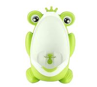 ERINGOGO Urinoir Mural Multifonction Pour Tout-petits Garçons, Hauteur Réglable, Fixation Adhésive Sans Perçage, Plastique Vert, Apprentissage Propreté, Salle De Bain,