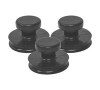ERINGOGO Ventouses en Caoutchouc Accessoires pour Bols Sonores Lot de 3 Poignée Pratique et Facile à Installer Adaptés pour Bol Chantant Tibétain