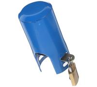 ERINGOGO Verrou de Robinet Extérieur Anti-vol en Fer Résistant Soleil, Protection pour Robinet de Jardin et Tuyau, pour Arrière-cour et Écoles, 1 Set Bleu Plusieurs styles