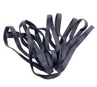 erioctry Lot de 10 grandes bandes élastiques épaisses en caoutchouc robuste et durable pour usage industriel, maison, bureau et école 17,8 cm (noir)