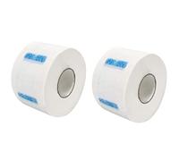 Erioctry Lot de 2 rouleaux de bande de cou jetable en papier extensible pour salon de coiffure