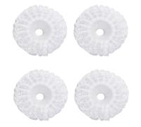erioctry Lot de 4 colliers en dentelle blanche pour bouquet de fleurs de mariage, décoration de mariage, emballage de magasin de fleurs