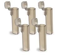 erioctry Lot de 5 mini porte-cure-dents portables en plastique pour voyage, camping, sac à main