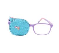 Erioctry Lot de 6 cache-œil pour enfants Pour traiter l'amblyopie, le strabisme Bleu
