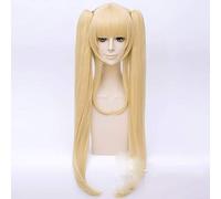 Eriri Spencer Sawamura perruque Cosplay Costume Blonde dorée longue puce queues de cheval amovible synthétique Saenai héroïne sans Sodatekata Wi