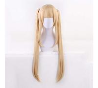 Eriri Spencer Sawamura Perruques Cosplay Costume Saekano: Comment élever une petite amie ennuyeuse Blonde postiche de cheveux synthétiques + bonnet de perruque KUMZ8533