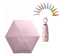 erised's bifrost Mini Parapluie de Poche Pliant de Voyage Protection UV UPF 50/Anti Tempete Ultra Léger et Femme Résistant Aux Compact Portable Umbrella
