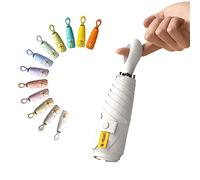 erised's bifrost Mini Parapluie de Poche Pliant de Voyage Protection UV UPF 50/Anti Tempete Ultra Léger et Femme Résistant Aux Compact Portable Umbrella